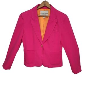 Boston Proper Blazer Pink Size 8 Lined Modern Feminine Business Casual Size 8